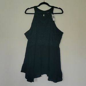 NWT Torrid Lace & Gauze Babydoll Tank